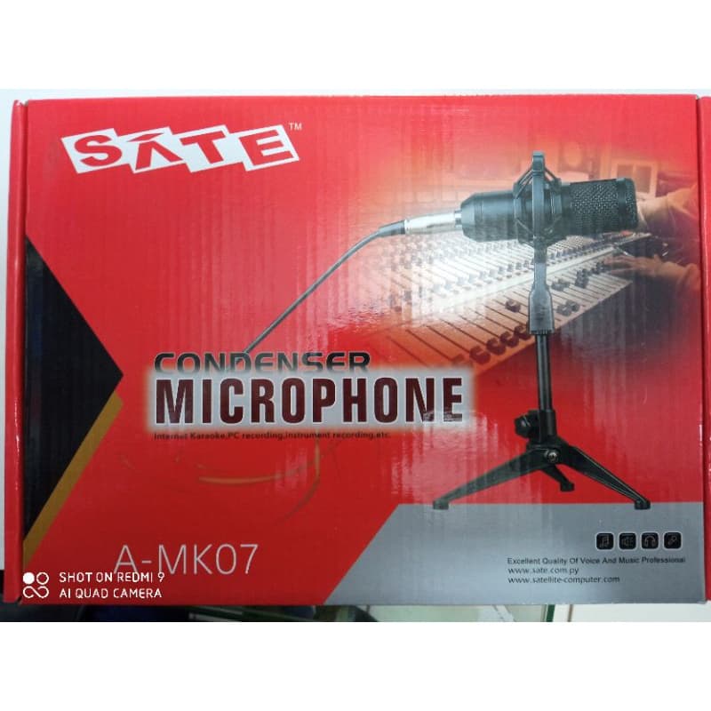microfone condensador satélite A_MK07