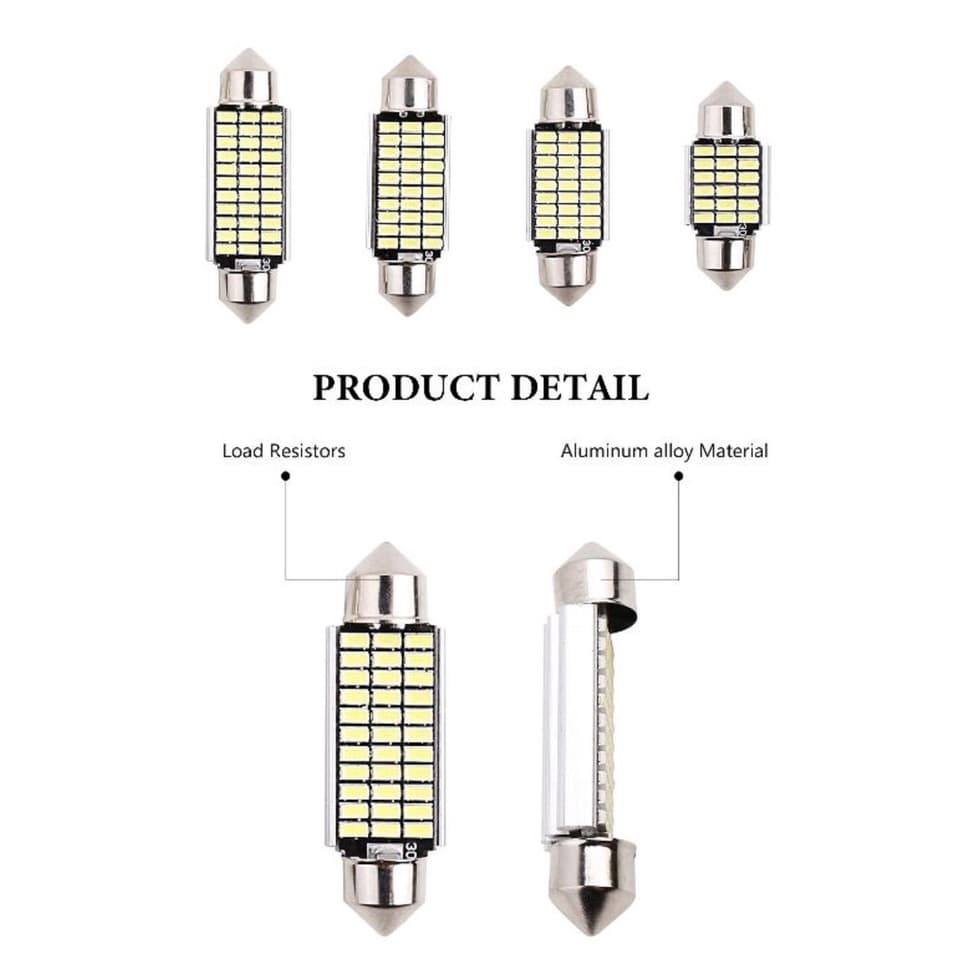 Unidade Lâmpada Led Torpedo Led CREE Canbus Canceller