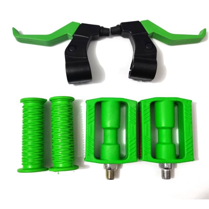 KiT infantil Pedal Manoplas e Maçaneta infantil aro 16 aro 20