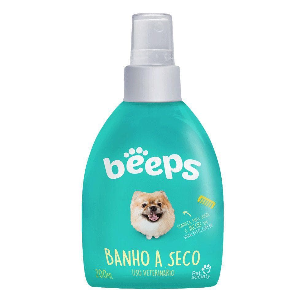 Banho a seco Beeps Cães e Gatos Pet Society 200ml
