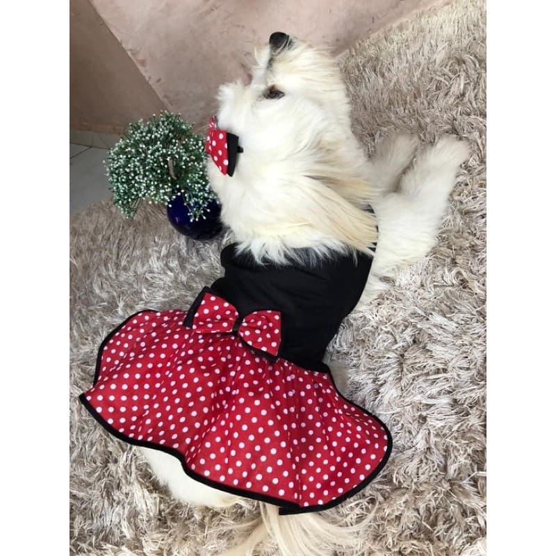 Vestido Minnie