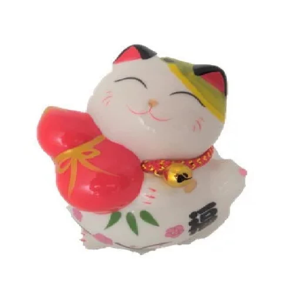 Maneki Neko Gato Da Sorte 5 Atrai Prosperidade 10x12x10cm