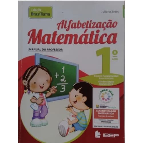 Matemática 1°Ano Manual Professor de Coleção Brasiliana pela Ibep