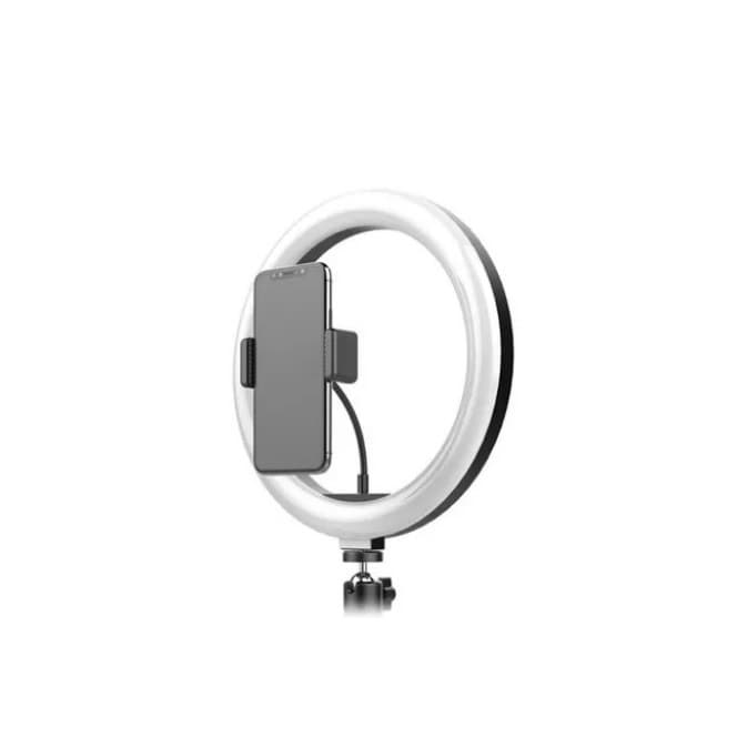 Anel de led Ring Light 10'' pol (26cm) com suporte de celular