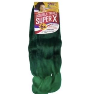 Jumbo Super X Cor T1b/12 Para Tranças Naturais com Brilho e Movimento