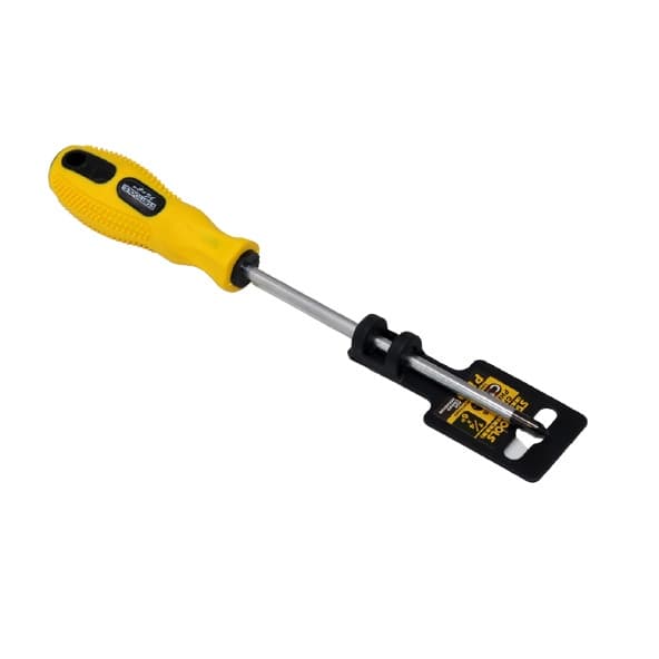 Chave Philips Com Ponta Magnética e Cabo Emborrachado 1/4 x 6mm Pro Aço Cromo Vanadium
