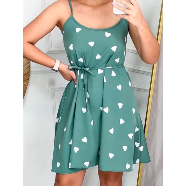 Vestido Novo De Alcinha curta | Poliéster