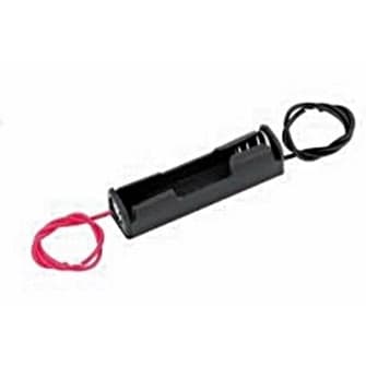 Suporte p/ Pilha AAA c/ Rabicho Preto