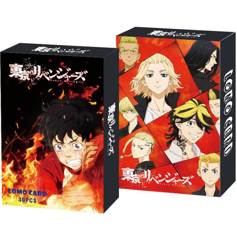 30 Pçs / Set Anime Tokyo Revengers Sano Mujirou Mitsuya Takashi Matso Chifuyu Ryuguuji Ken Baji Keisuke Cartão Postalcard Coleção De Papel Mágica Presentes Cartão Postal