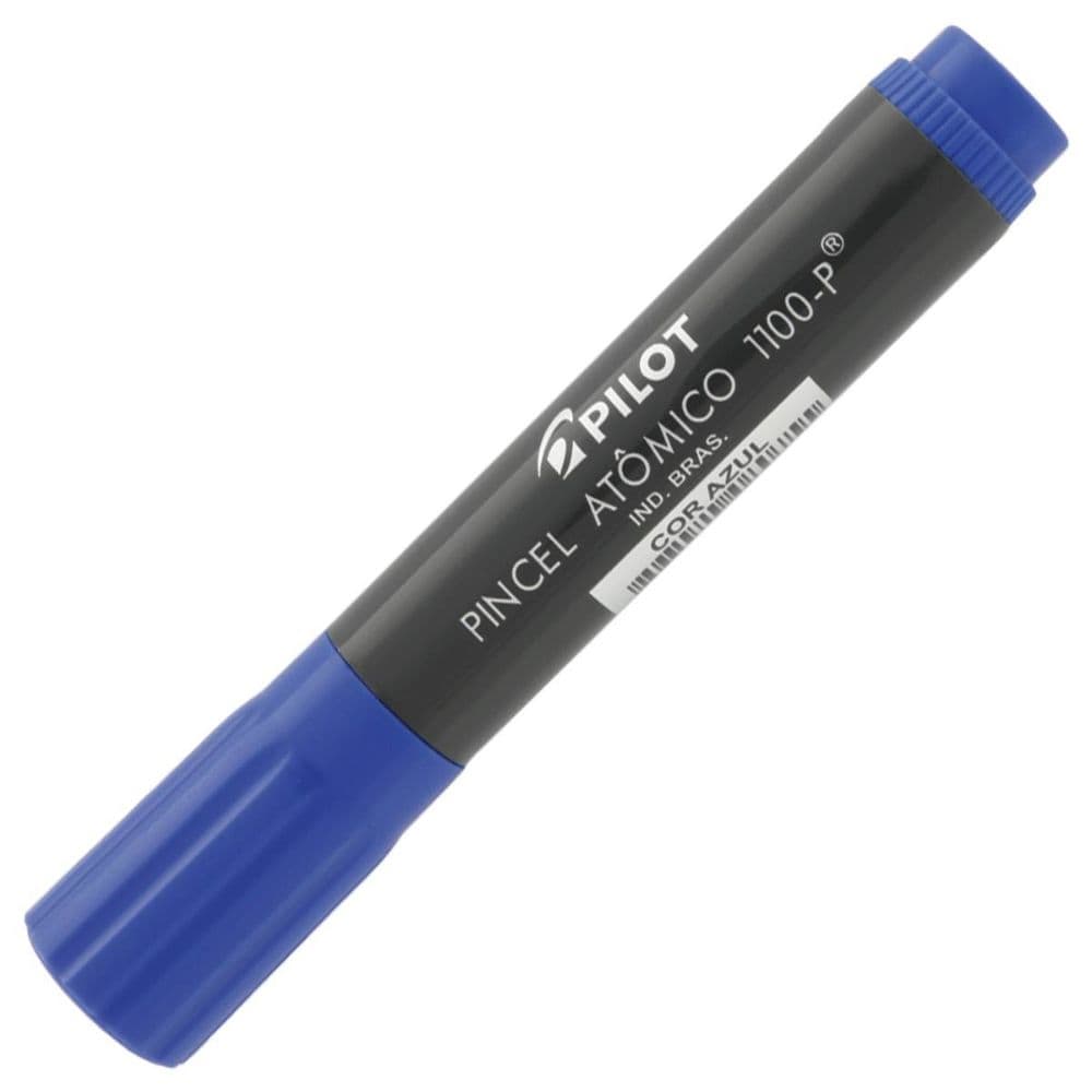 Pincel Atômico Pilot 1100-P   Ponta  Chanfrada  Azul