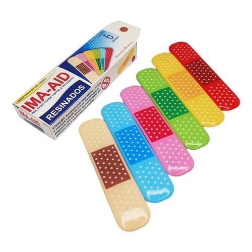 Imãs Band-aids Magnéticos Decoração Presente