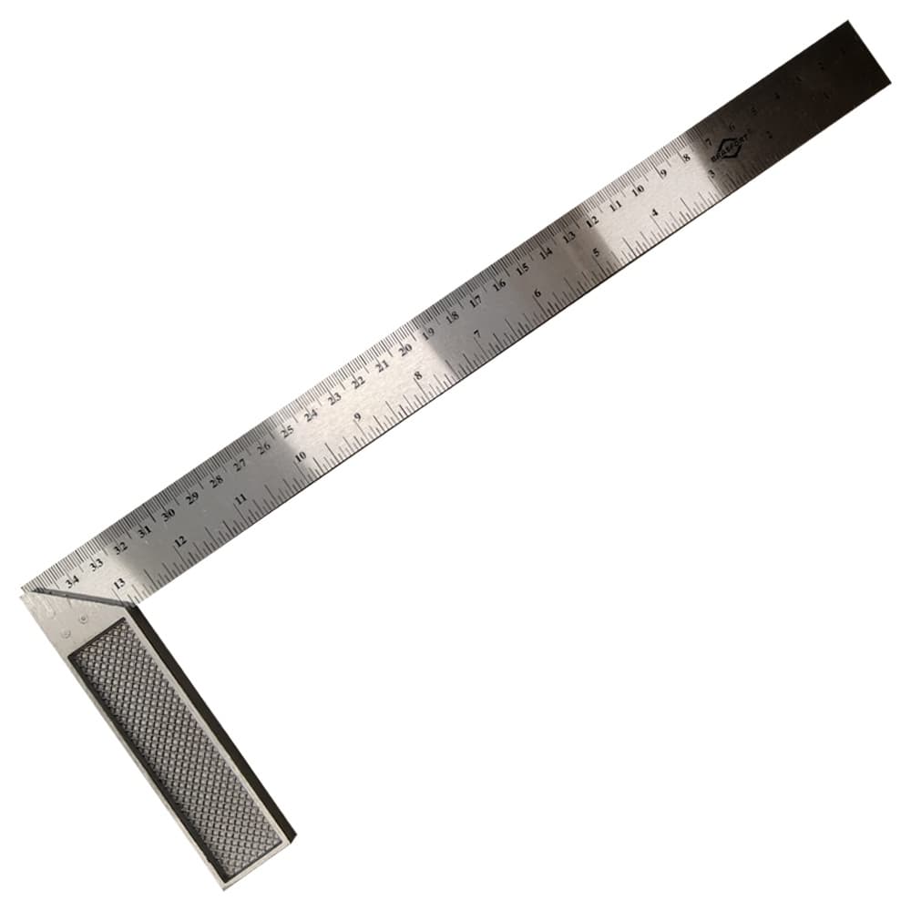 Esquadro  Aluminio  14  -  35cm - Brasfort