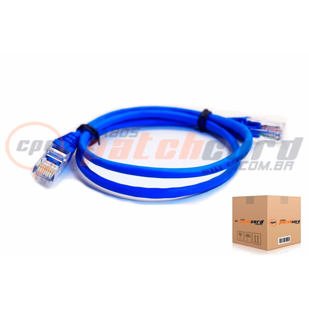 Kit 80 Un. Cabo Para Internet Cat5e Rj45 80 Cm + Brindes