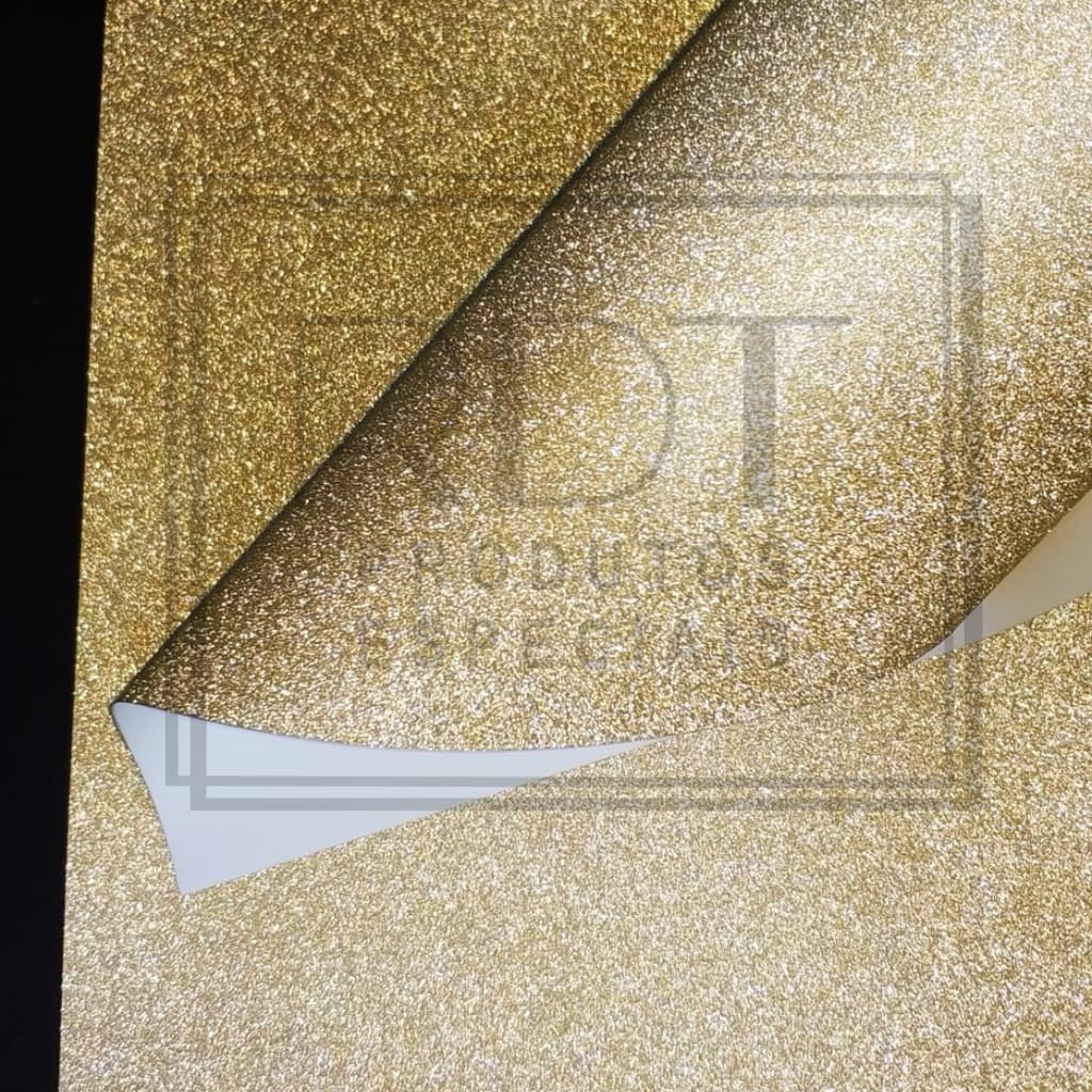 Papel A4 GLITTER 180g OURO dourado10 folhas