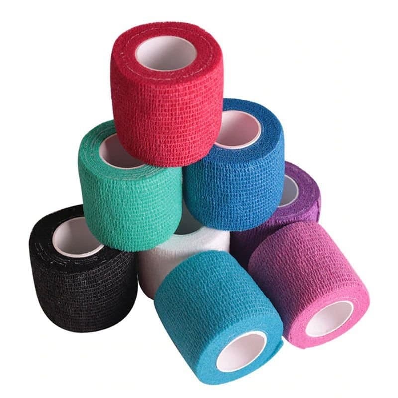 Bandagem Elástica Antiderrapante Para Tebori E Dermografo Vetrap Coban 5.0 Cm