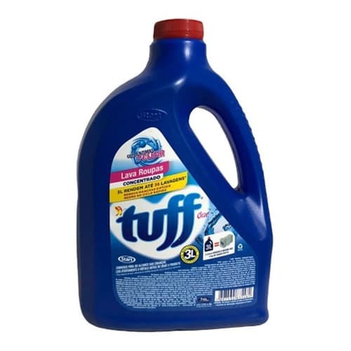 Sabao Roupas Liquido Concentrado Tuff Clear Start 3lts