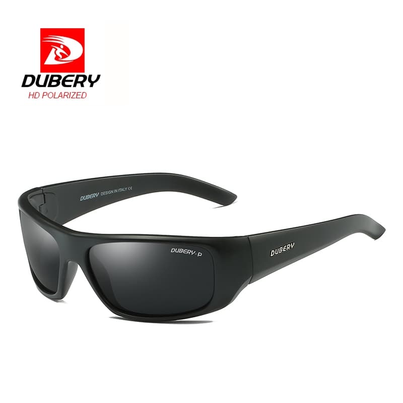 Óculos De Sol De Sol Dubery Polarizados Masculinos Uv400 Para Motorista / Óculos De Sol Escuros Com Armação Retangular