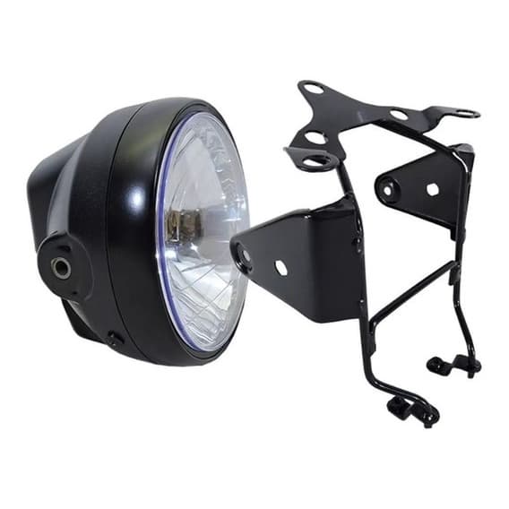 Farol Completo + Suporte Aranha Farol Cg Titan 150 2008/Fan 150 2012