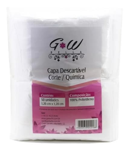 Capa Corte De Cabelo Descartavel Cabelereiro Barbearia  25 50 100 150