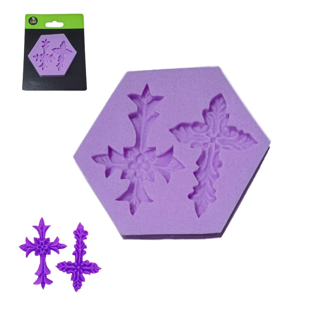 Molde De Silicone Formato De Cruz Cm 210 - Prime Chef