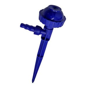 Aspersor Vulcão com haste Adaptador para mangueira 1 Unidade Irrigação