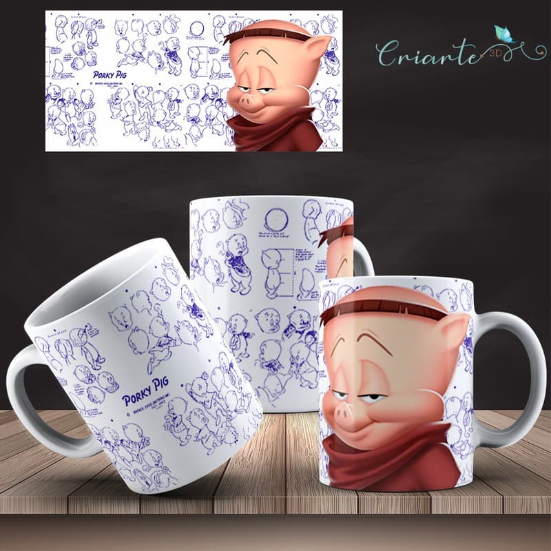Caneca Porcelana Coleção Looney Tunes #20