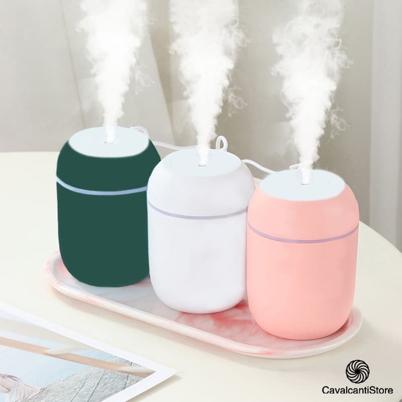 Umidificador De Ar Portátil Usb Ultrassônica 220ml / Difusor De Aromaterapia / Umidificador De Ar casa CM-9
