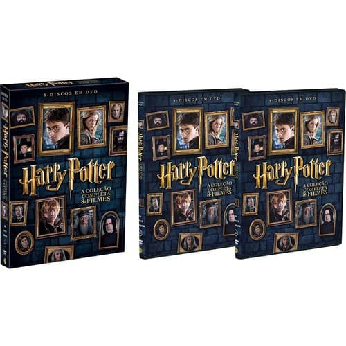 Potter a Coleção Completa 8 Filmes DVD lacrado de fábrica