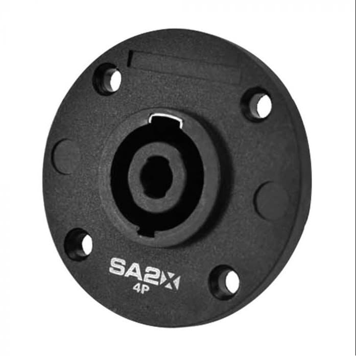 Plug Painel Speakon 4 Polos Femea Sa2x- Santo Angelo.