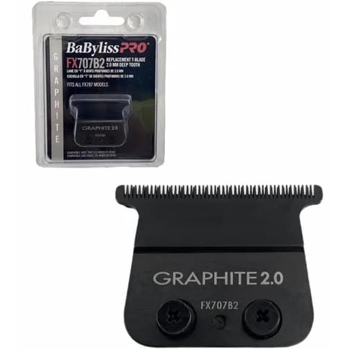 Lâmina Babyliss de Acabamento Graphite 2.0 Skeleton Fx Black