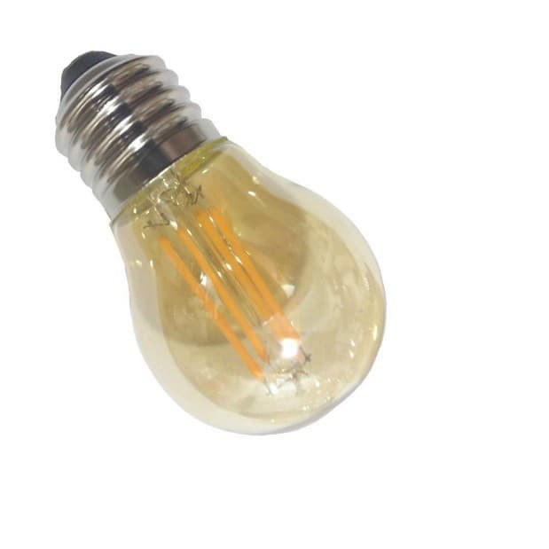 Kit 3 Lâmpada Filamento De Led Bulbo G45 Vintage Retro E27 4w 2700k