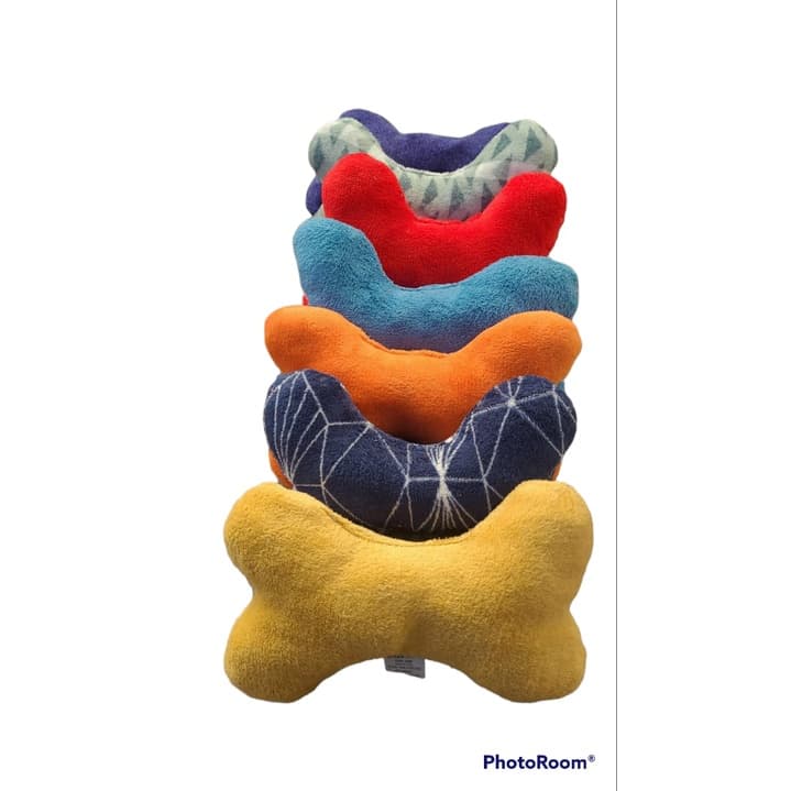 Ossinho Pet Brinquedo Almofada Ossinho De Pelucia Para Cachorro Brincar