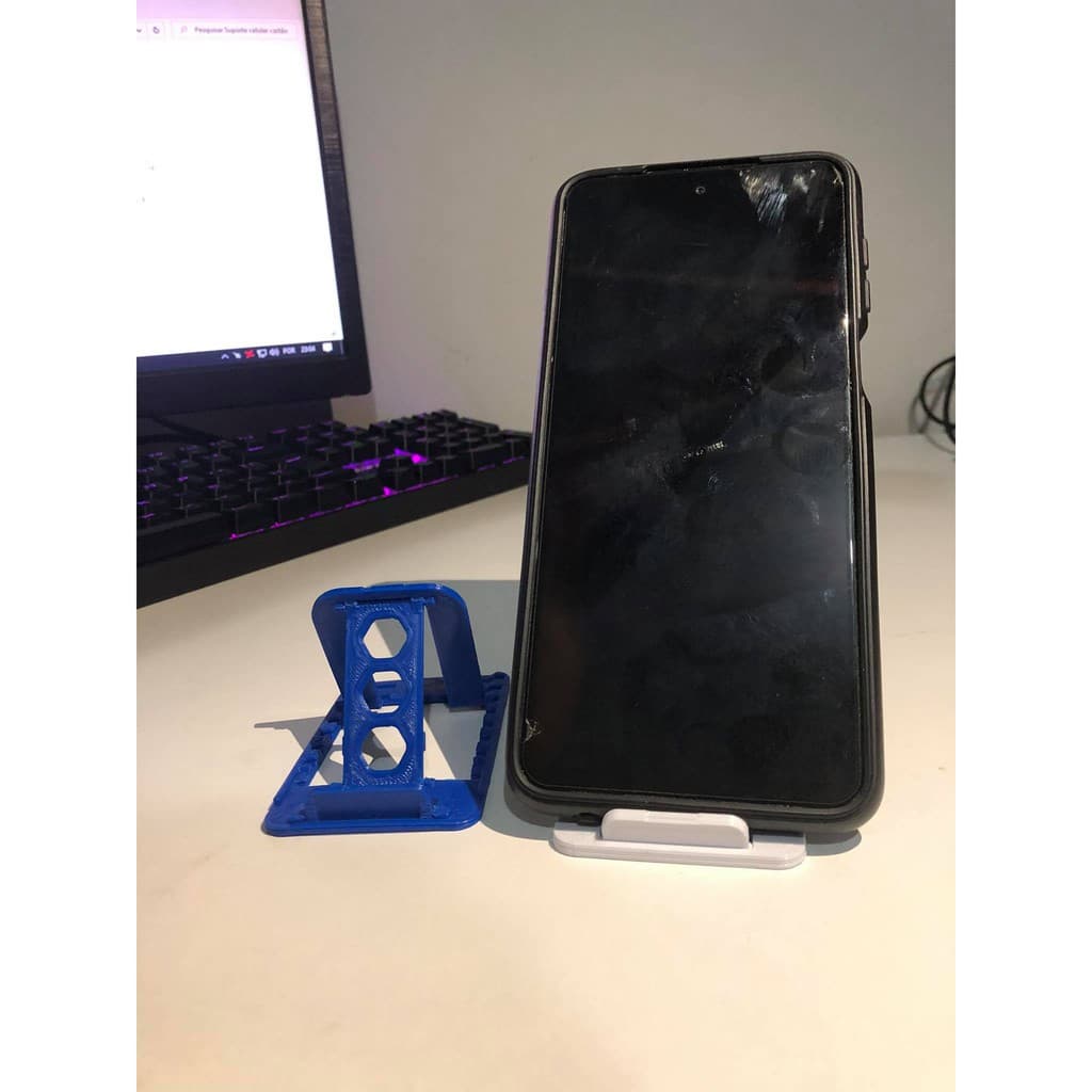 Suporte Celular Cartão (Cabe na Carteira) 7 Ângulos