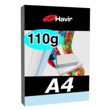 Papel Havir Transfer Sublimático 500fls A4 Fundo Azul 110g