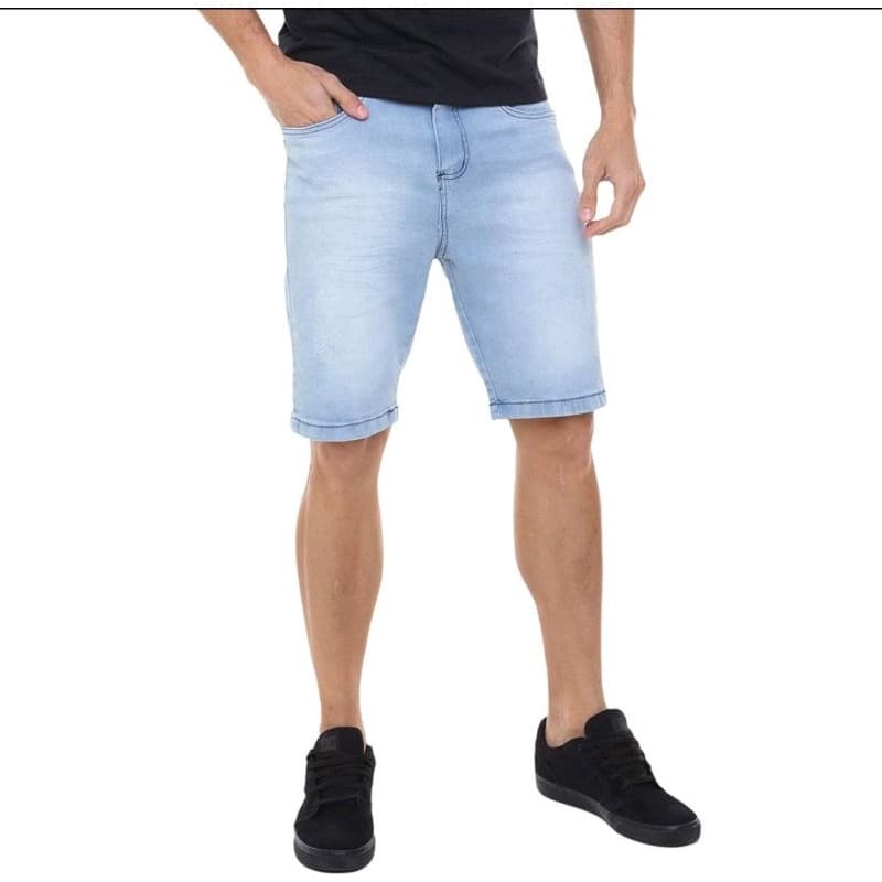 BERMUDA JEANS MASCULINO/COM LYCRA E ELASTANO/SLIM FIT DIVERSAS MARCAS