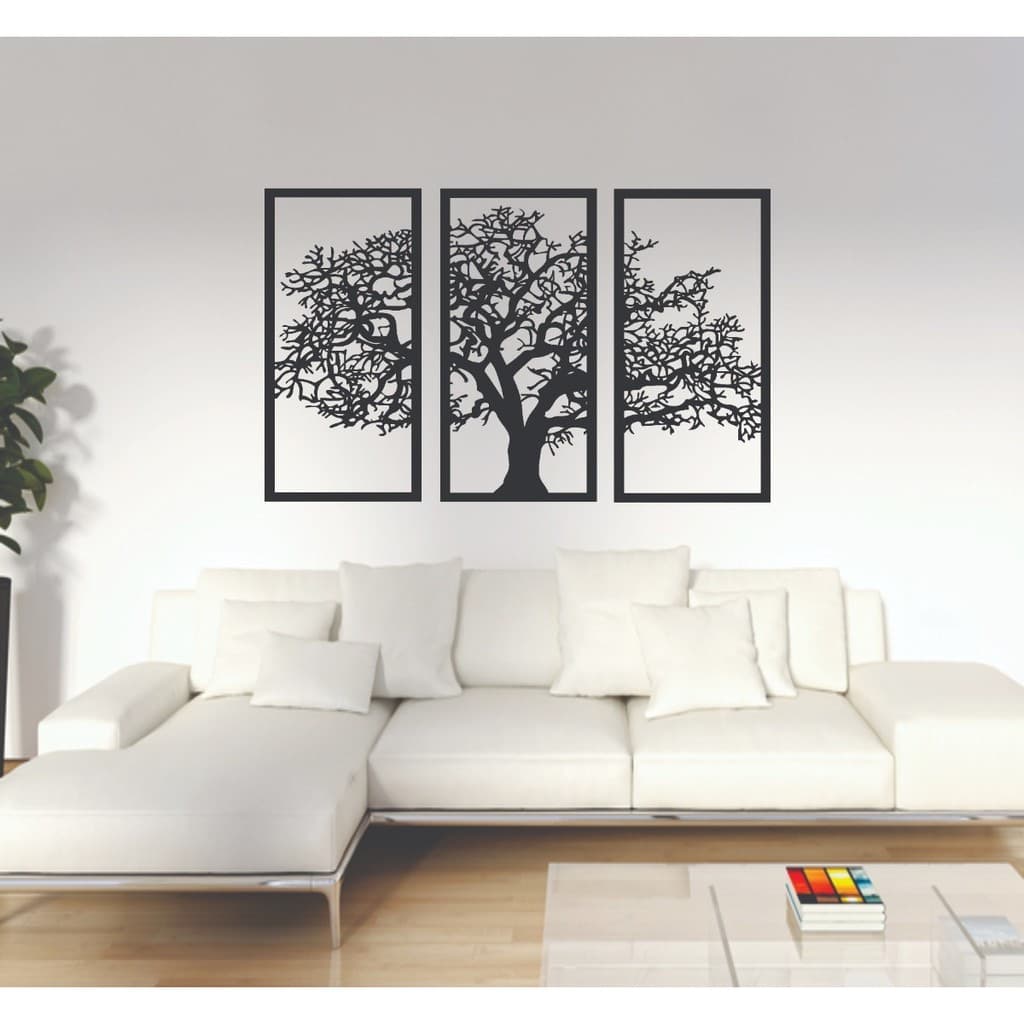 Quadro Árvore Da Vida Bonsai King Quarto Sala 1,20 Cm