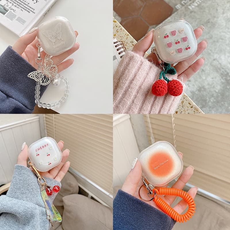Case For Samsung Galaxy Buds Pro 2 Buds Pro Buds2 Live Protective Earphone Cover For Samsuing Galaxy FE