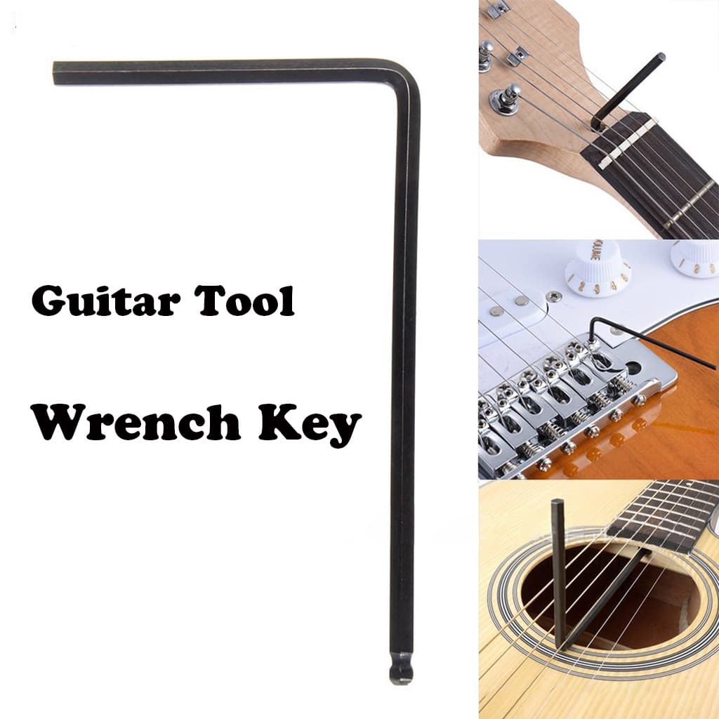 Ferramenta Da Haste Guitarra Truss 4mm 5 Milímetros Ball End Hexágono Allen Wrench Chave Para Martin Violão Acústico Baixo Elétrica Ajuste