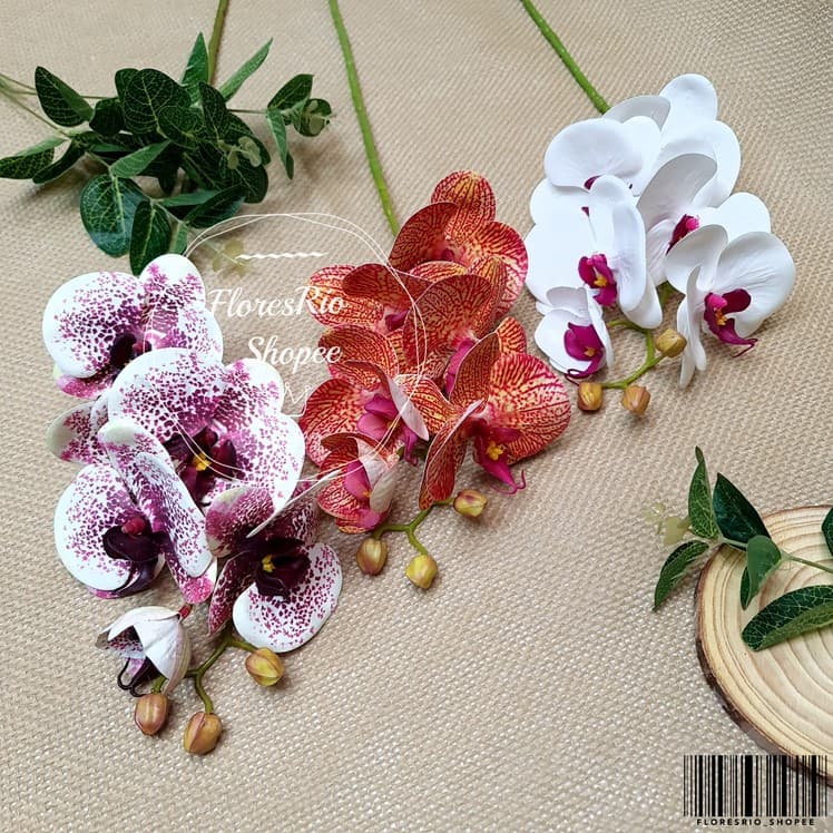 Galho Flor Orquídea P Artificial P/ Decoração Casamento, Arranjos, Decorar Festas