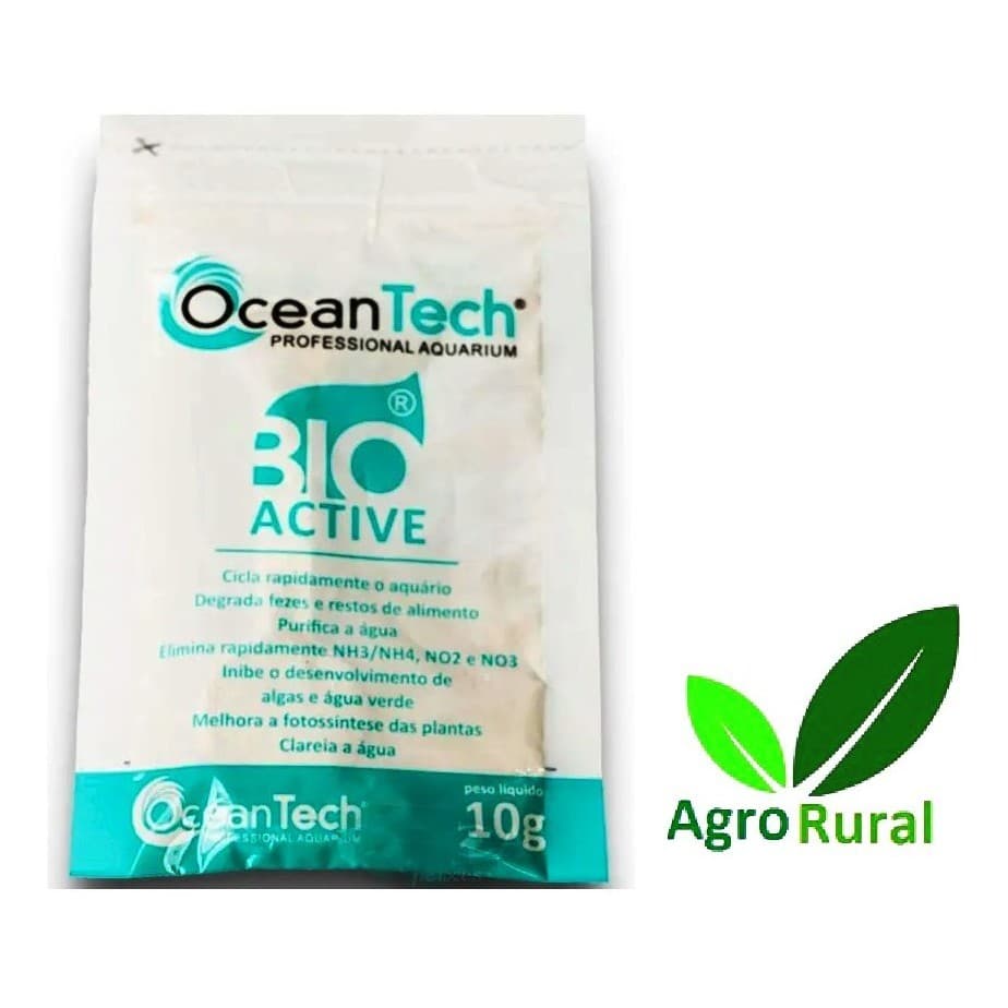 Ocean Tech Bio Active 10gr. Purificador e Ativador Biológico Para Água de Aquários