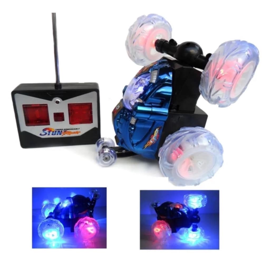 Carrinho de Controle Remoto Gira 360° Carrinho Maluco Envio Imediato