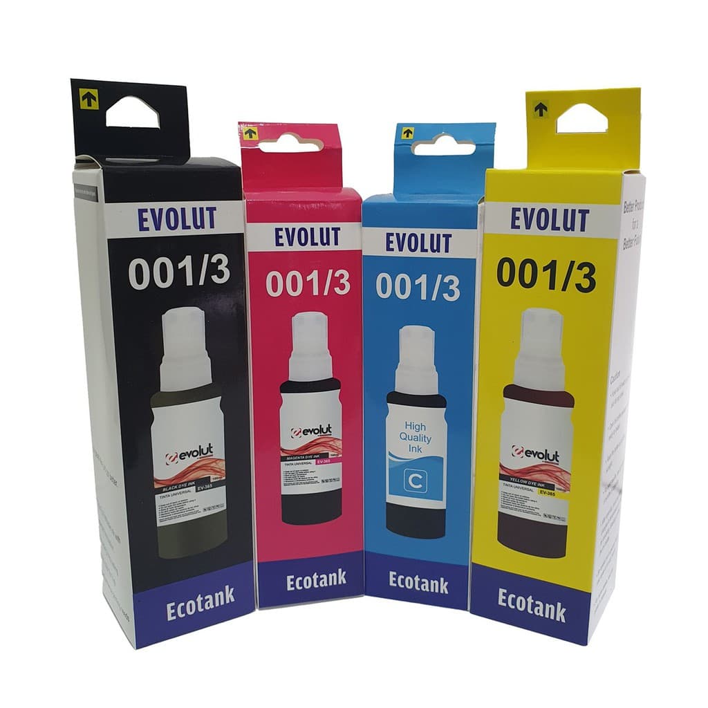 Refil De Tinta Evolut Compatível Epson 100ml