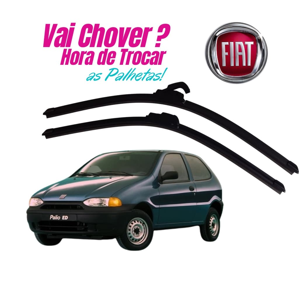 Par Palheta Limpador Parabrisa Fiat Palio 1996 1997 1998 1999 2000 PROMOÇÃO SHOPEE