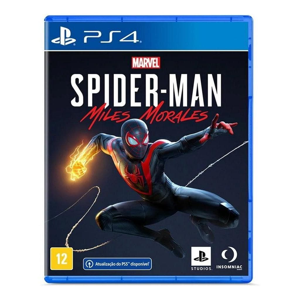 Jogo Marvel's Spiderman Miles Morales Ps4 Midia Fisica Original lacrado Pronta Entrega