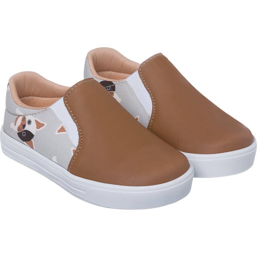 Tenis Infantil Iate Slip On Menino Calce Fácil Promoção