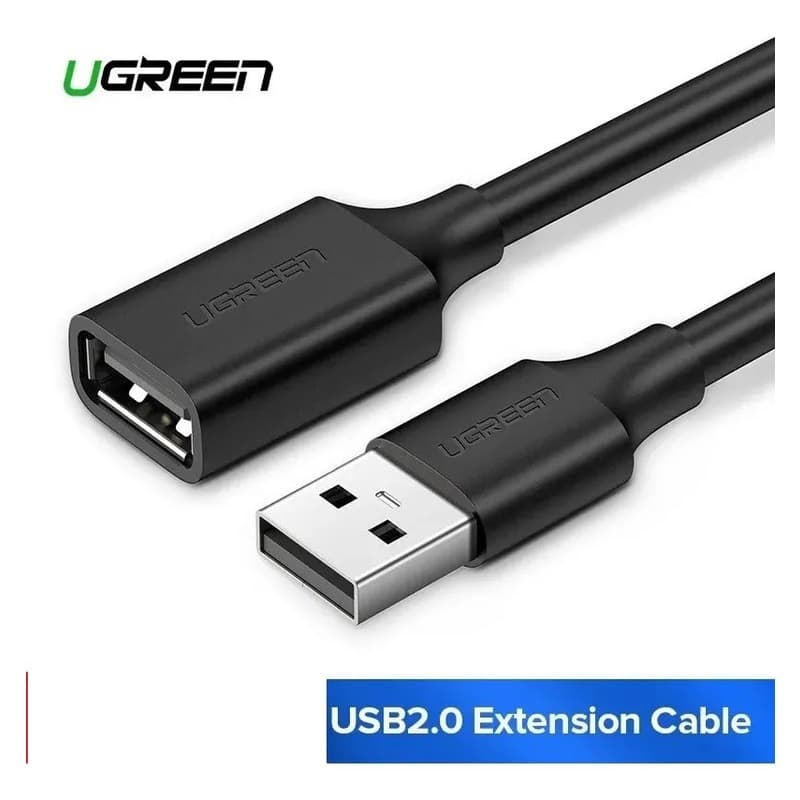 Ugreen - Cabo Extensão Usb 2.0 3M ou 5M selecione - Múltipla blindagem