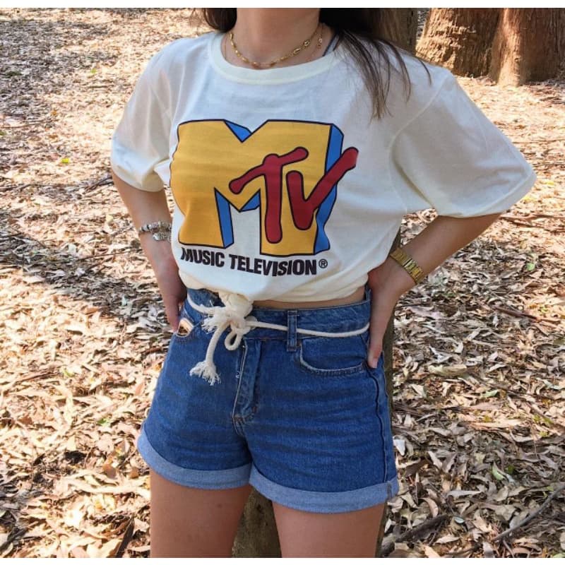 Camiseta MTV, a mais linda do mercado