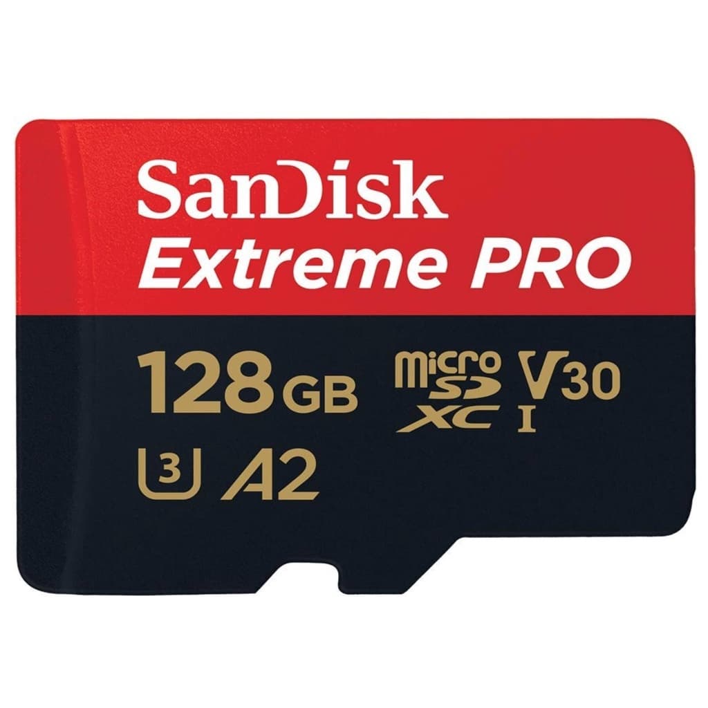 Cartão de Memória 128gb Micro Sd Extreme Pro 170mbs Sandisk (Enviando de 200mbs)