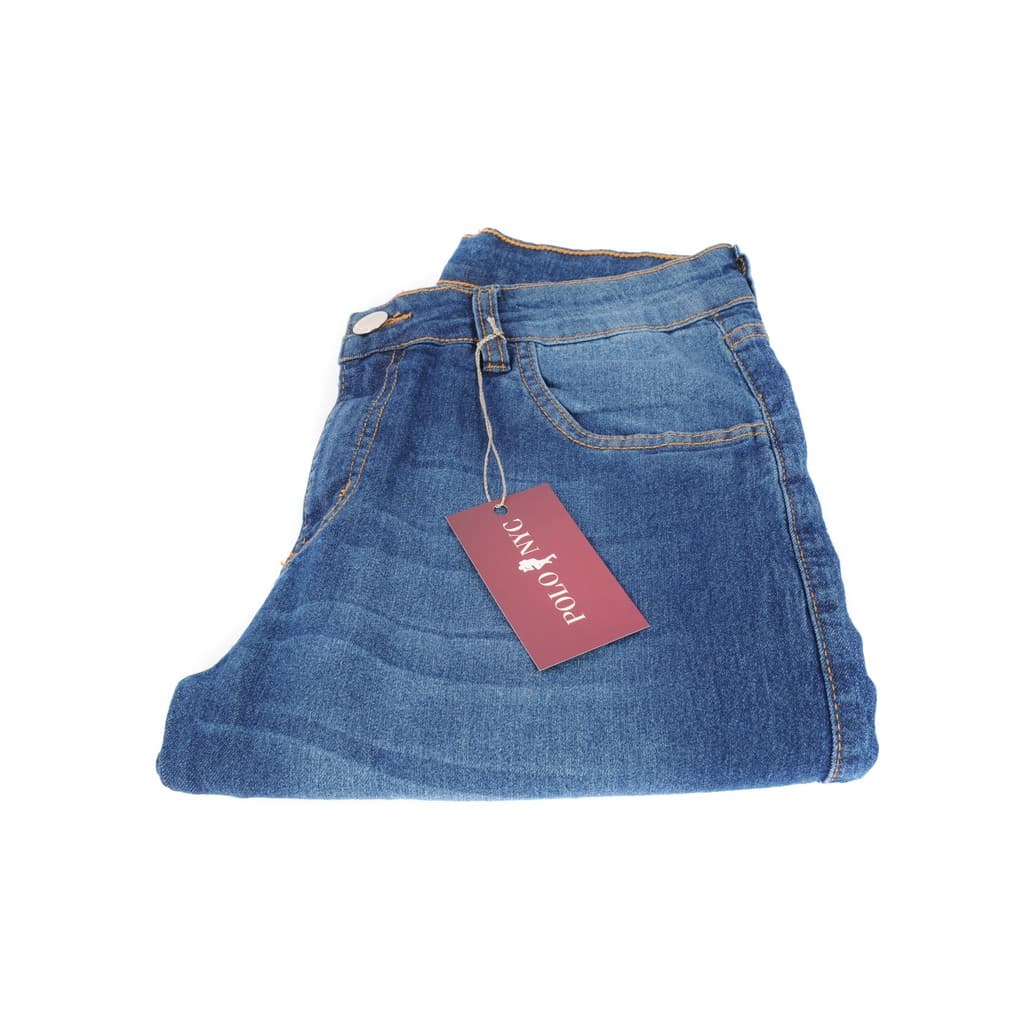 Calça Jeans Masculina Slim Polo Nyc Original Elastano Lycra