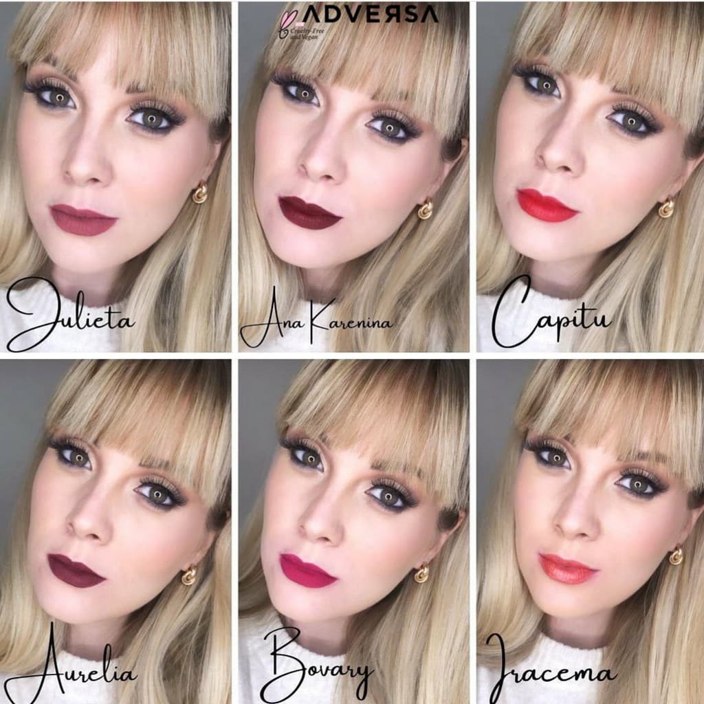 Batom Líquido Matte Vegano Adversa - NÃO TRANSFERE